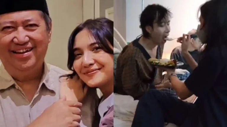 Momen Haru Sheila Dara Suapi Vidi Aldiano Harry Kiss Sebut Menantu Selamanya